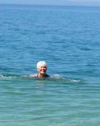 ...och efter det ett dopp i det kristallklara Adriatiska havet :)